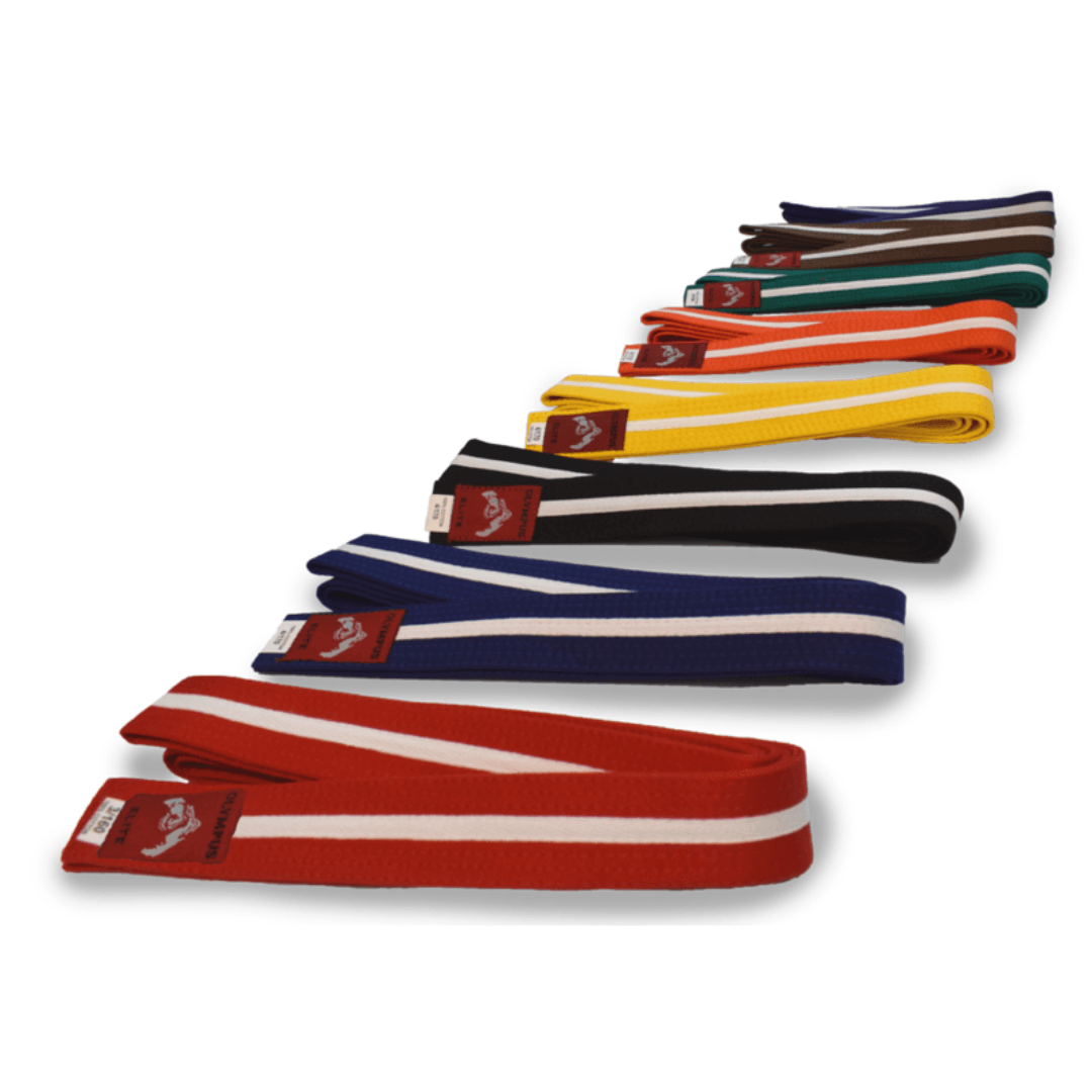 karate belts, high-quality karate belts, durable karate belts, karate rank belts, martial arts belts