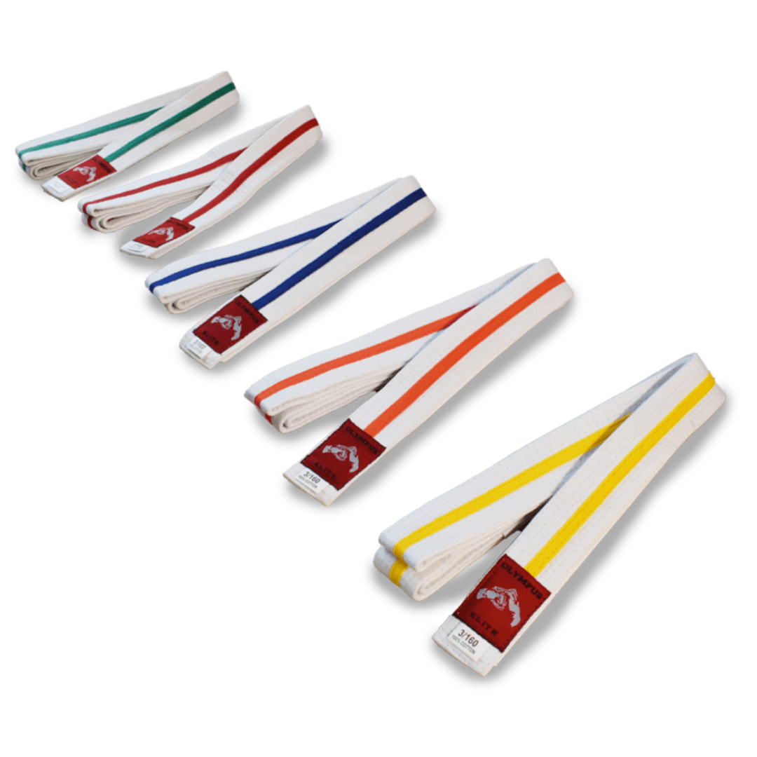 karate belts, high-quality karate belts, durable karate belts, karate rank belts, martial arts belts